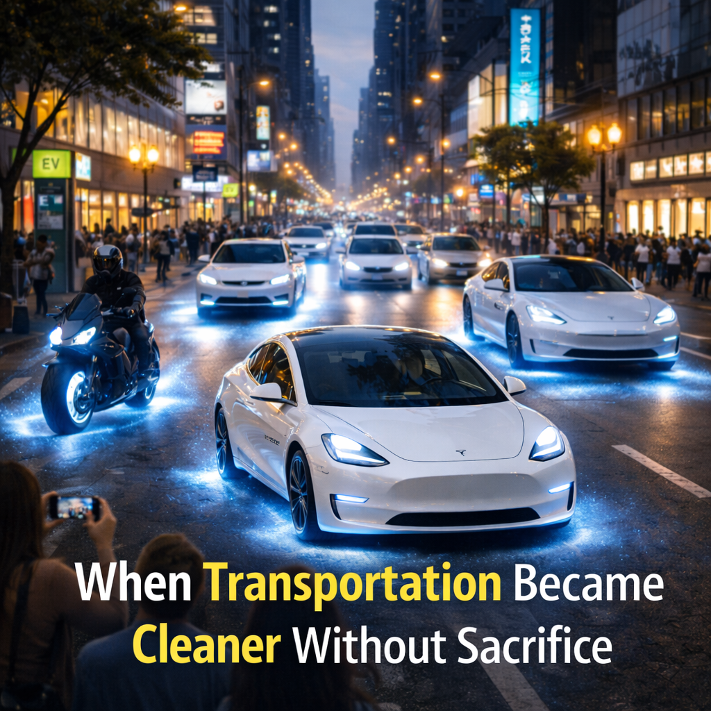 When Transportation Became Cleaner Without Sacrifice