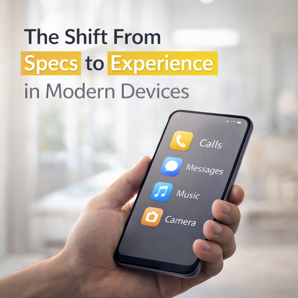 The Shift From Specs to Experience in Modern Devices