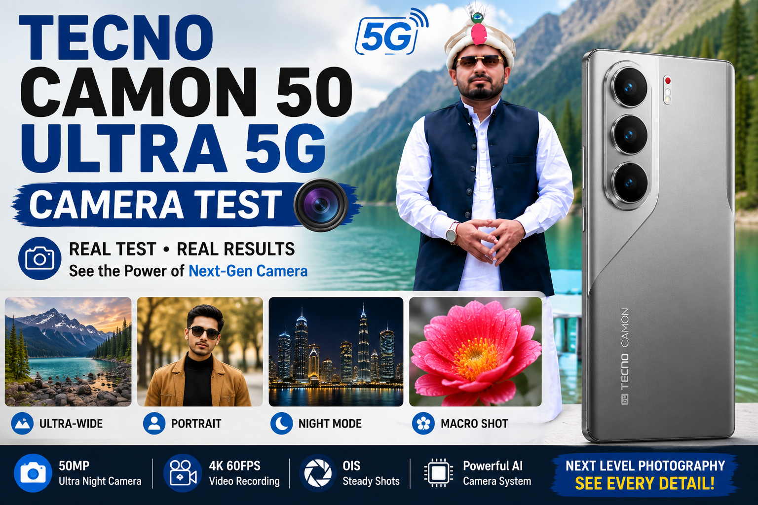 Tecno Camon 50 Ultra 5G – Camera Test